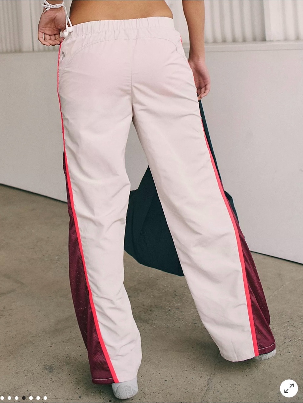 Free people Movement Wide-Leg Track Pants size Medium - Picture 2 of 5